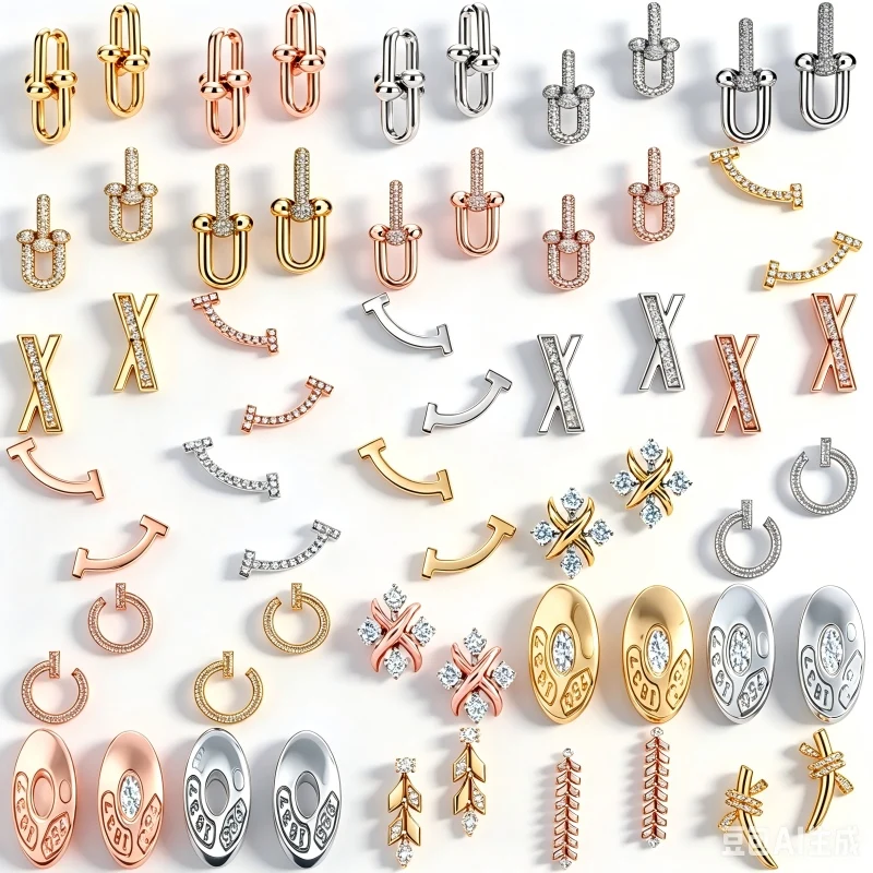 Women's unique, versatile, fashionable and trendy high-end neck accessory, sweet and cool American-style trendy earrings
Women's unique, versatile, fashionable and trendy high-end neck accessory, sweet and cool American-style trendy earrings