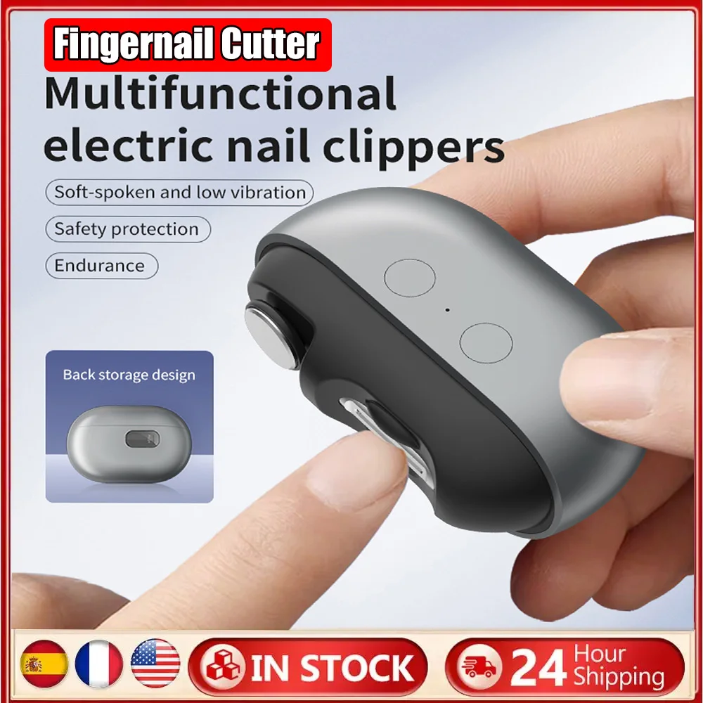 Automatic Nail Polisher Type-C Electric Nail Clipper Grinding with Light Safety Nail Clipper for Adult Senior Accessories
Automatic Nail Polisher Type-C Electric Nail Clipper Grinding with Light Safety Nail Clipper for Adult Senior Accessories