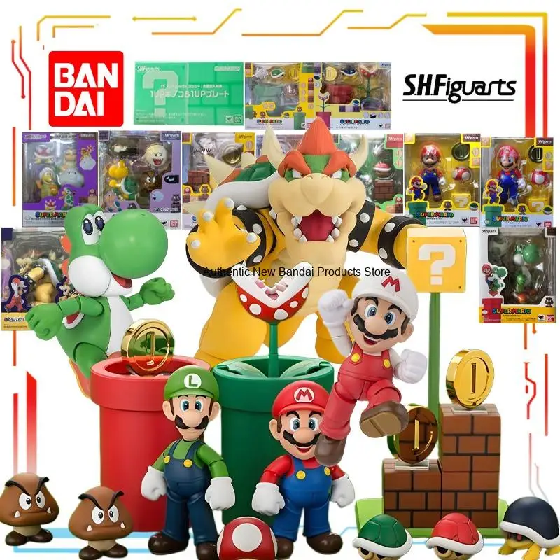 Bandai Original S. H. Figuarts Mobile Toys Series Super Mario Anime Action Figure Model Toys Collectible Model Gifts for Boys
Bandai Original S. H. Figuarts Mobile Toys Series Super Mario Anime Action Figure Model Toys Collectible Model Gifts for Boys