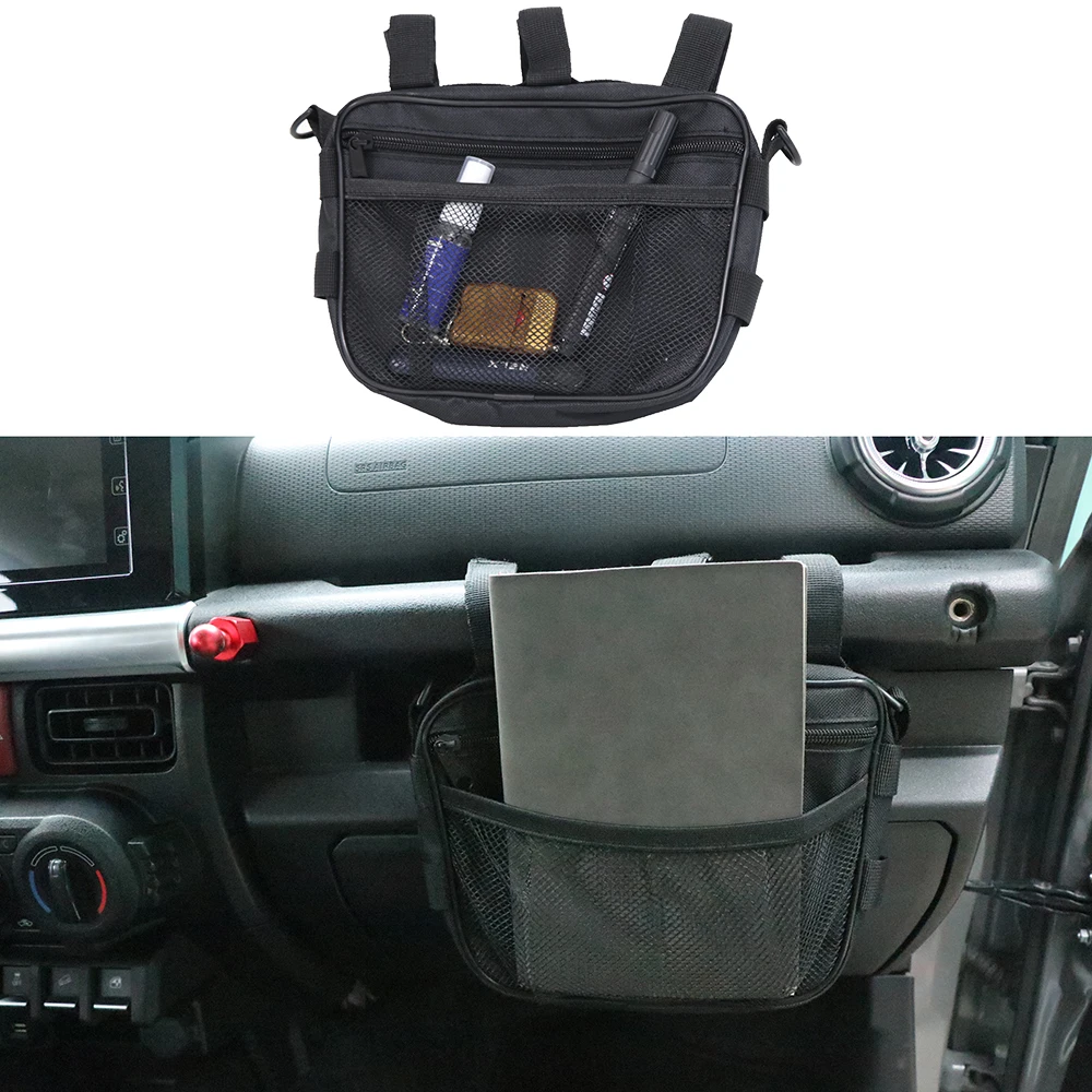 Lantsun JMN017 Copilot Grab Handle Storage Bag Co-pilot Armrest Organizer for Jimny 2019+, 2-3Door Interior Accessories
Lantsun JMN017 Copilot Grab Handle Storage Bag Co-pilot Armrest Organizer for Jimny 2019+, 2-3Door Interior Accessories