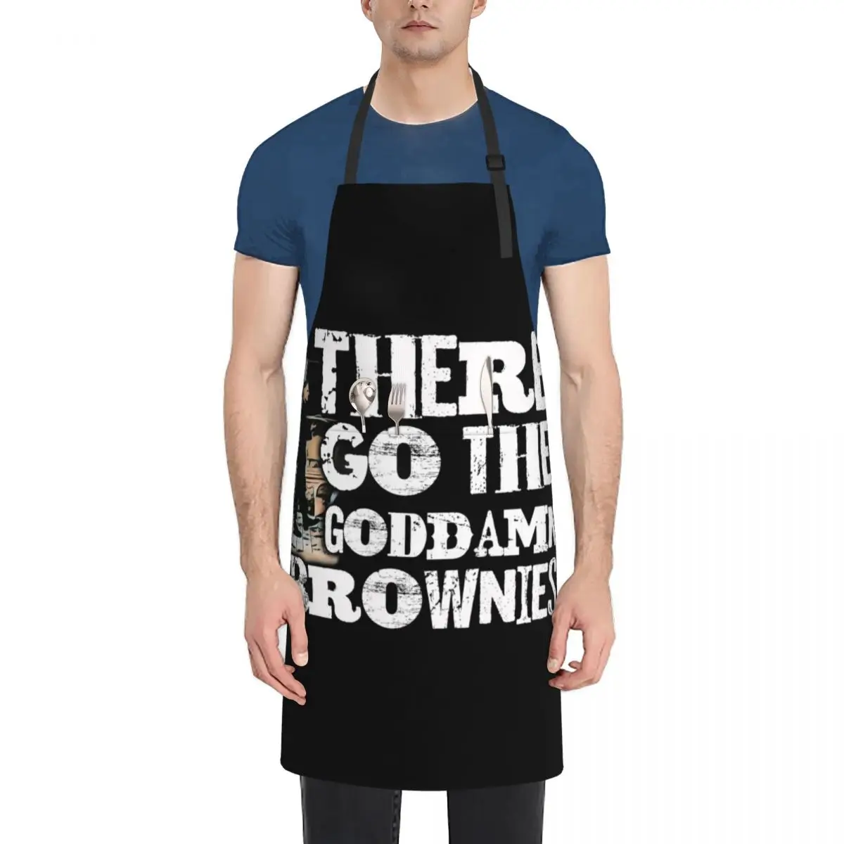 there go the Goddamn Brownies Apron christmas decoration barber uniform Apron
there go the Goddamn Brownies Apron christmas decoration barber uniform Apron
