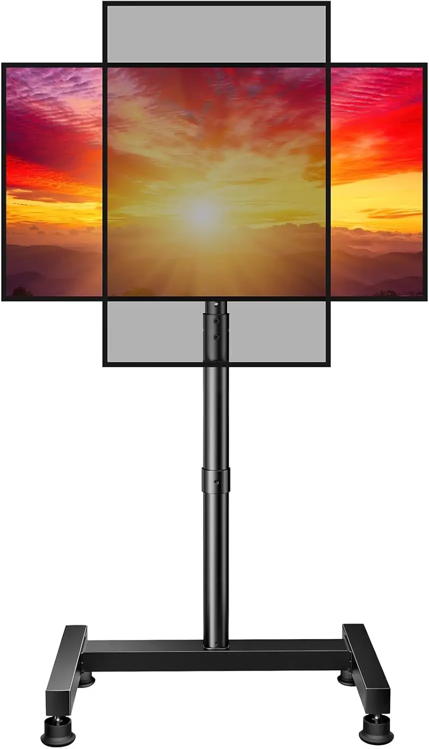 Регулируемая напольная подставка для телевизоров 26-50 дюймов, с поворотом и наклоном, регулировкой высоты до 55 фунтов, VESA 300x300 мм
Регулируемая напольная подставка для телевизоров 26-50 дюймов, с поворотом и наклоном, регулировкой высоты до 55 фунтов, VESA 300x300 мм