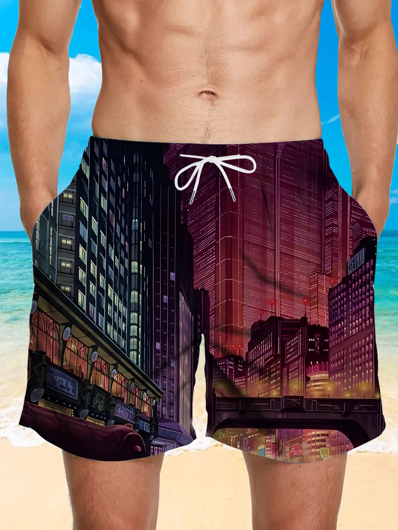 Abstract Full Print Beach Shorts Men Digital Printed Quick Dry Polyester Bottoms
Abstract Full Print Beach Shorts Men Digital Printed Quick Dry Polyester Bottoms