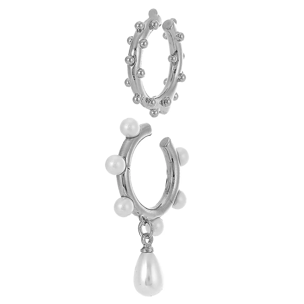 Bohemia Pearl Clip Earrings Skin Friendly Alloy Plating Sterling Silver Hoop Decorative Ear Accessories Fashion Creative Party
Bohemia Pearl Clip Earrings Skin Friendly Alloy Plating Sterling Silver Hoop Decorative Ear Accessories Fashion Creative Party