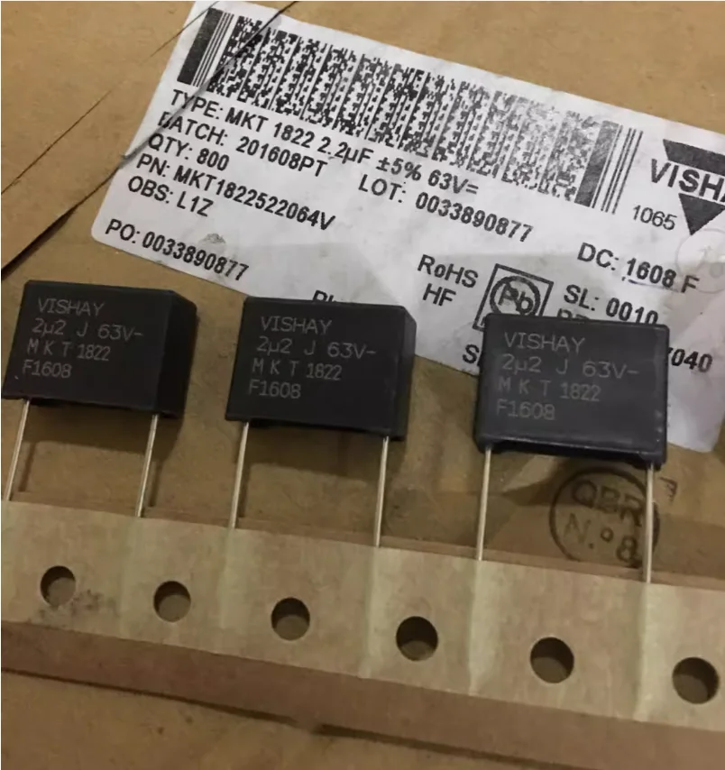 20 шт./лот оригинальные MKT1822522064V 2,2 мкФ 63 В MKT1822 VISHAY-ERO тонкопленочные конденсаторы P = 15 мм 18x5x13 мм бесплатная доставка
20 шт./лот оригинальные MKT1822522064V 2,2 мкФ 63 В MKT1822 VISHAY-ERO тонкопленочные конденсаторы P = 15 мм 18x5x13 мм бесплатная доставка
