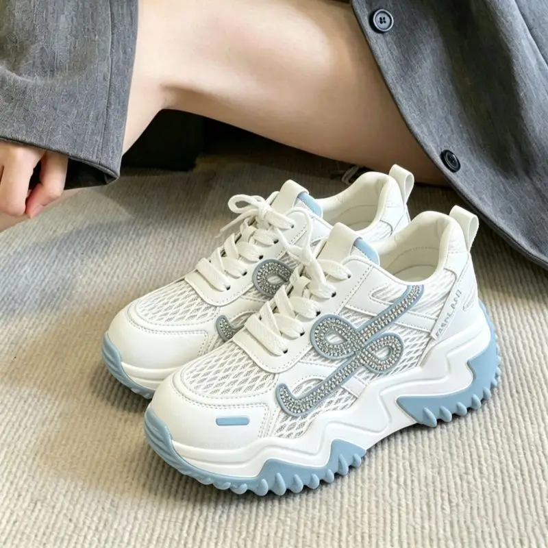 Women 2026 New Mesh Height Increasing Thick Sole Dad Sneakers Breathable Casual Walking Shoes
Women 2026 New Mesh Height Increasing Thick Sole Dad Sneakers Breathable Casual Walking Shoes