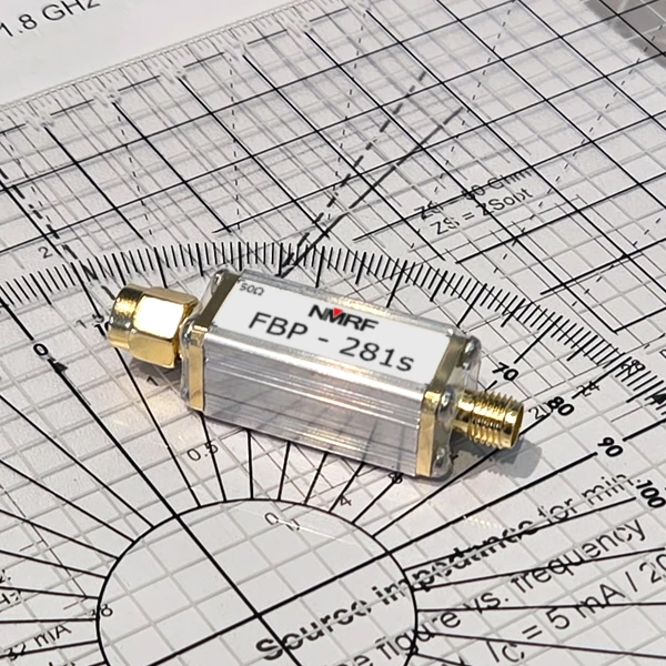 281MHz wireless paging system dedicated SAW bandpass filter 8MHz bandwidth SMA interface
281MHz wireless paging system dedicated SAW bandpass filter 8MHz bandwidth SMA interface
