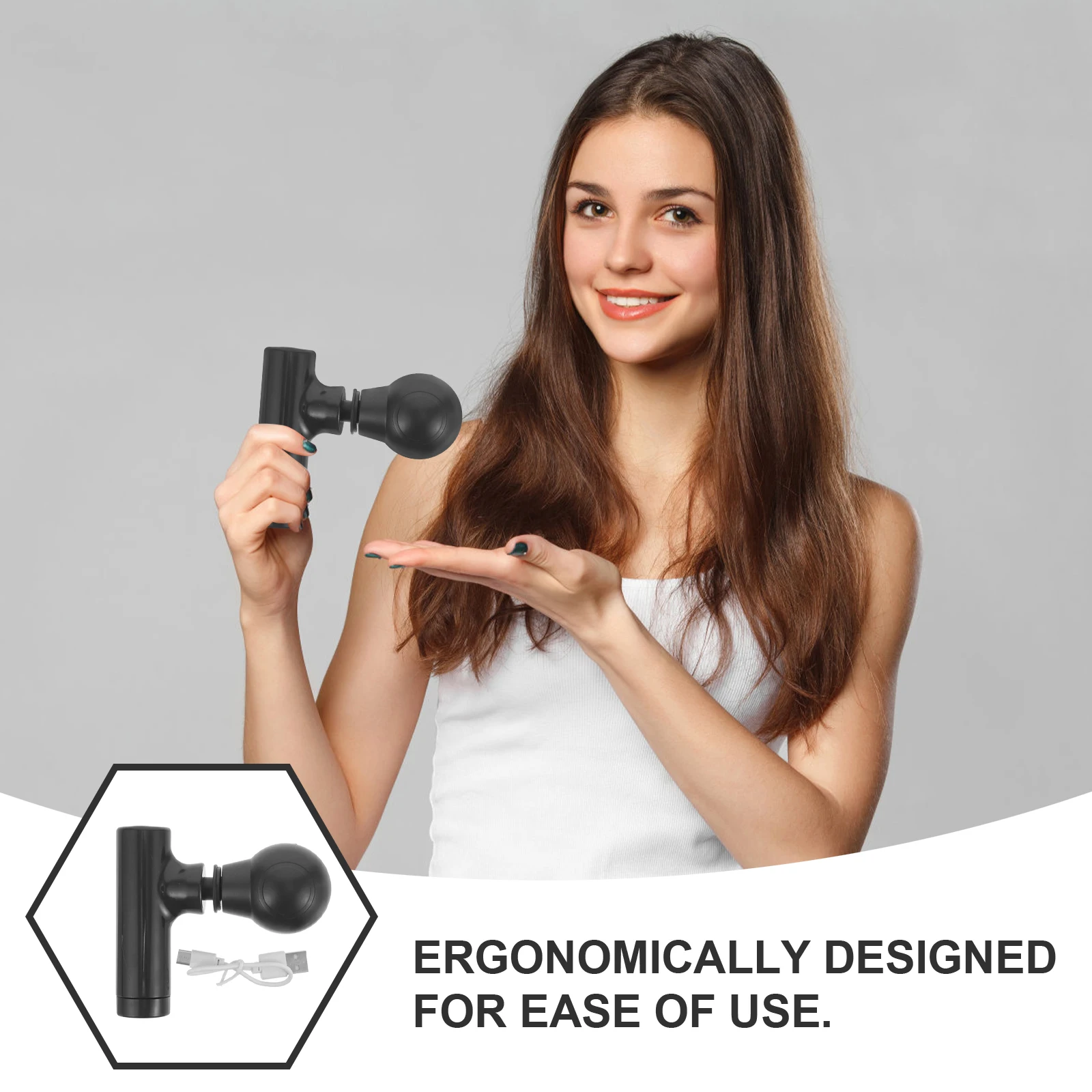 Электрический маленький мини-массажер для мышц, ручной инструмент для терапии тела, эффективное массажное устройство для расслабления мышц, массажер
Электрический маленький мини-массажер для мышц, ручной инструмент для терапии тела, эффективное массажное устройство для расслабления мышц, массажер