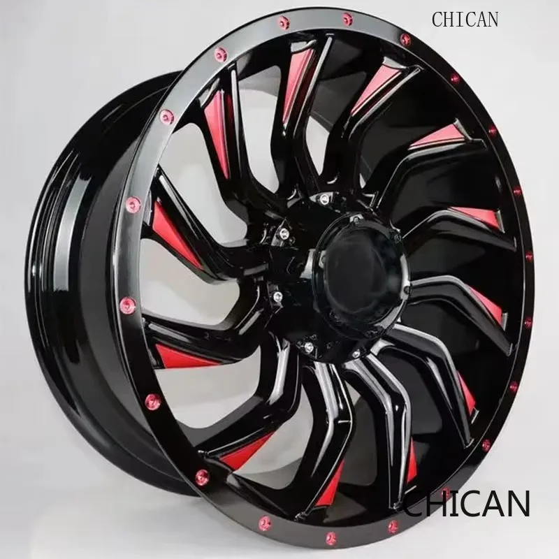 【2026】CHICAN Forged Wheels 15-19 Inch Black Red Multi Spoke Alloy 100mm PCD For Truck Vehicles
【2026】CHICAN Forged Wheels 15-19 Inch Black Red Multi Spoke Alloy 100mm PCD For Truck Vehicles