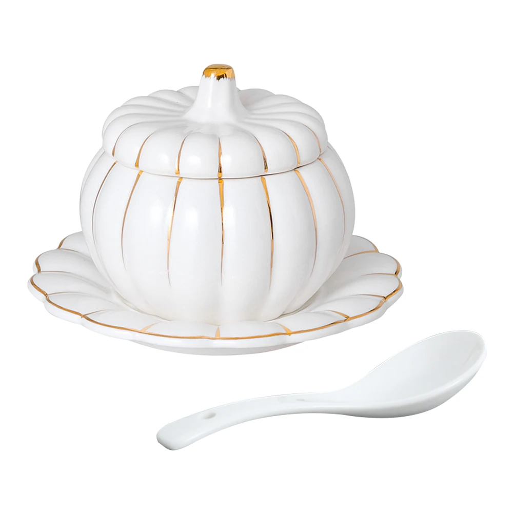 Pumpkin Ceramic Stew Soup Bowl Dessert Food Container Lid for Serving Steaming Eggs Rice Buns Kitchen Dinnerware Set
Pumpkin Ceramic Stew Soup Bowl Dessert Food Container Lid for Serving Steaming Eggs Rice Buns Kitchen Dinnerware Set