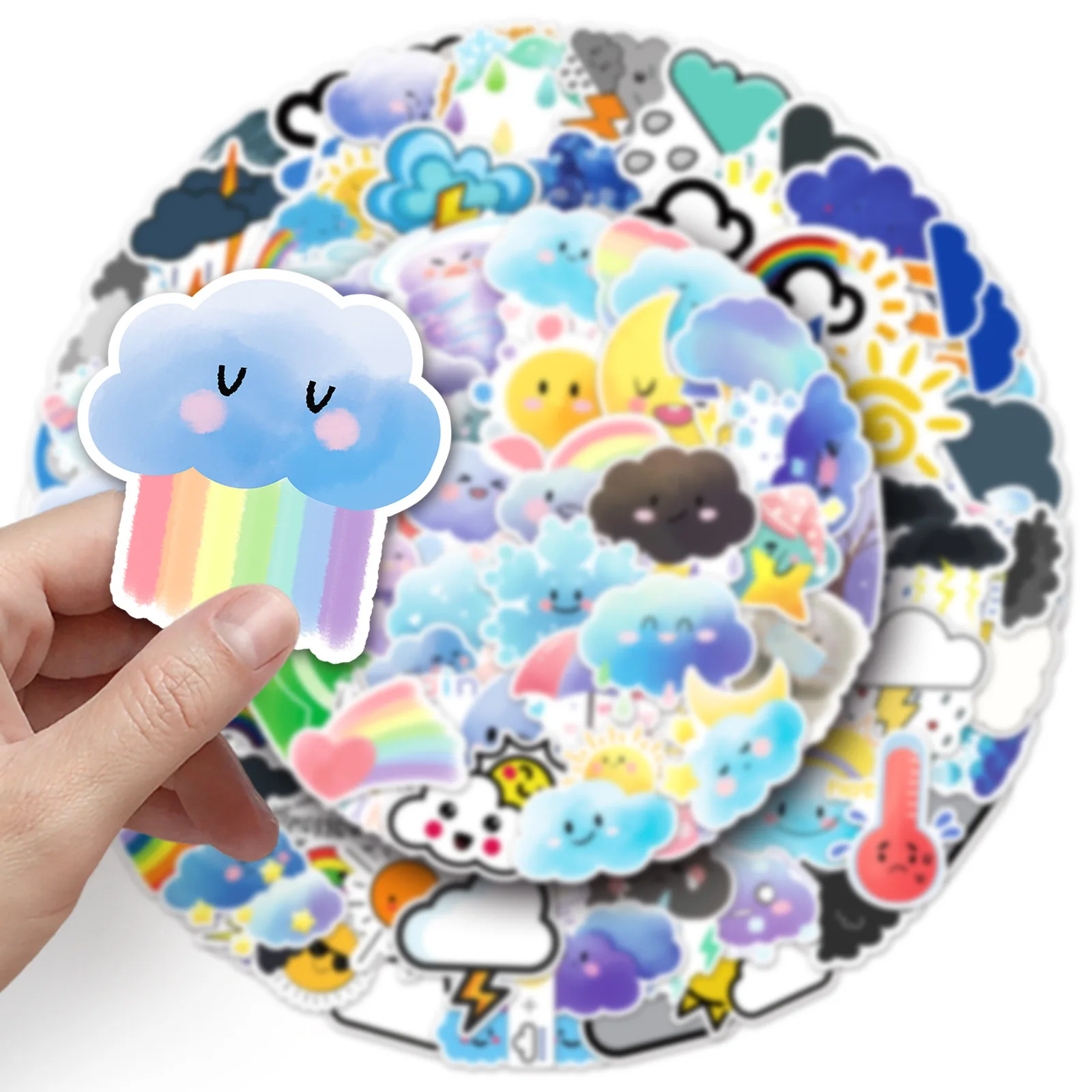10/50/100PCS Mood Weather Graffiti Stickers Cute Cartoon Creative Decal For Laptop Phone Guitar Cup Waterproof Sticker Kid Toys
10/50/100PCS Mood Weather Graffiti Stickers Cute Cartoon Creative Decal For Laptop Phone Guitar Cup Waterproof Sticker Kid Toys