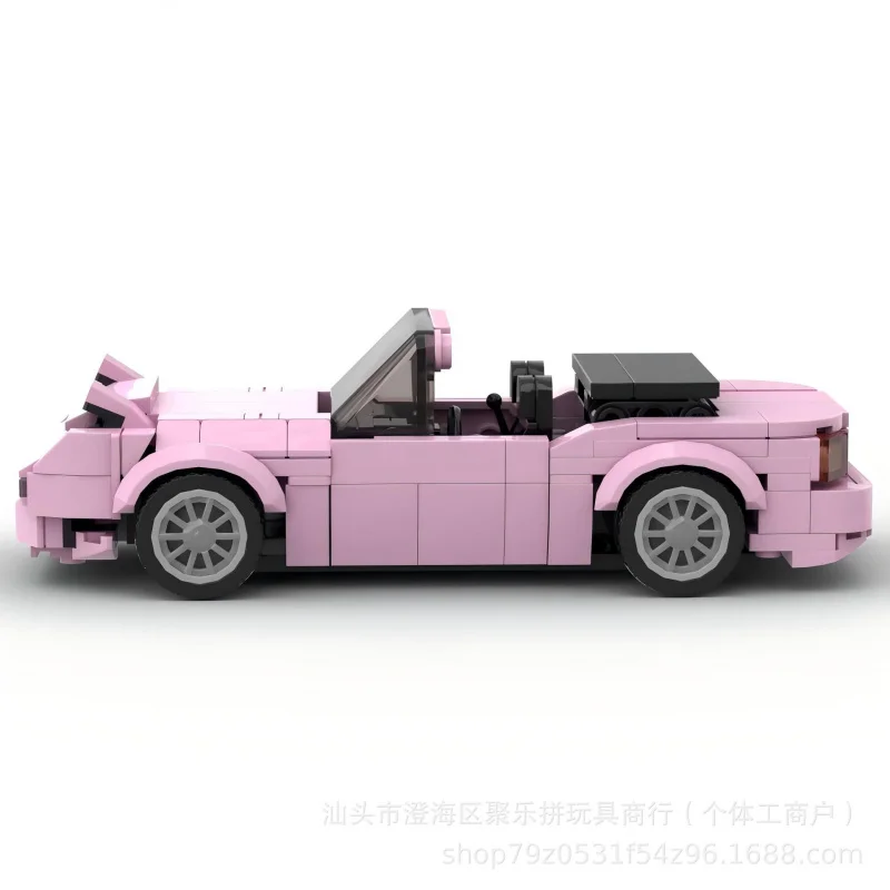 305 pieces MOC building blocks - Pink racing car - Car - Educational toy for children - Assembly - Building blocks toy
305 pieces MOC building blocks - Pink racing car - Car - Educational toy for children - Assembly - Building blocks toy