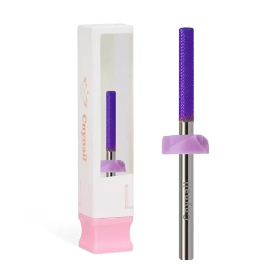 3/32"Tungsten Carbide Nail Drill Bit, Buffer Cuticle Remover, Nail Buffer and Prep File, Two-Way Rotation, Fine Grit for Manicu
3/32"Tungsten Carbide Nail Drill Bit, Buffer Cuticle Remover, Nail Buffer and Prep File, Two-Way Rotation, Fine Grit for Manicu