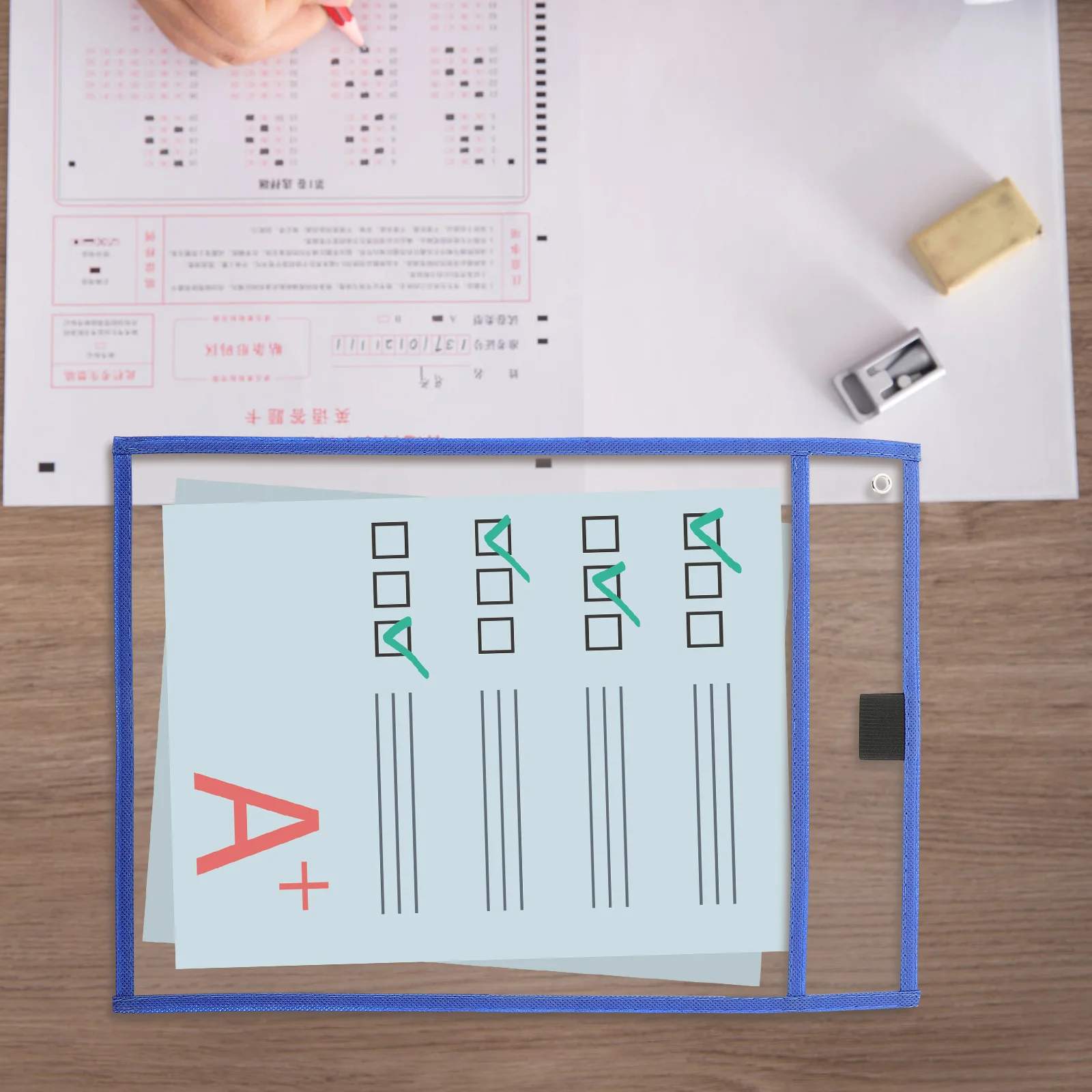 Pouches Rewritable Files Daily Use Dry Erase Pocket Holder Pvc Reusable Sleeve Student
Pouches Rewritable Files Daily Use Dry Erase Pocket Holder Pvc Reusable Sleeve Student