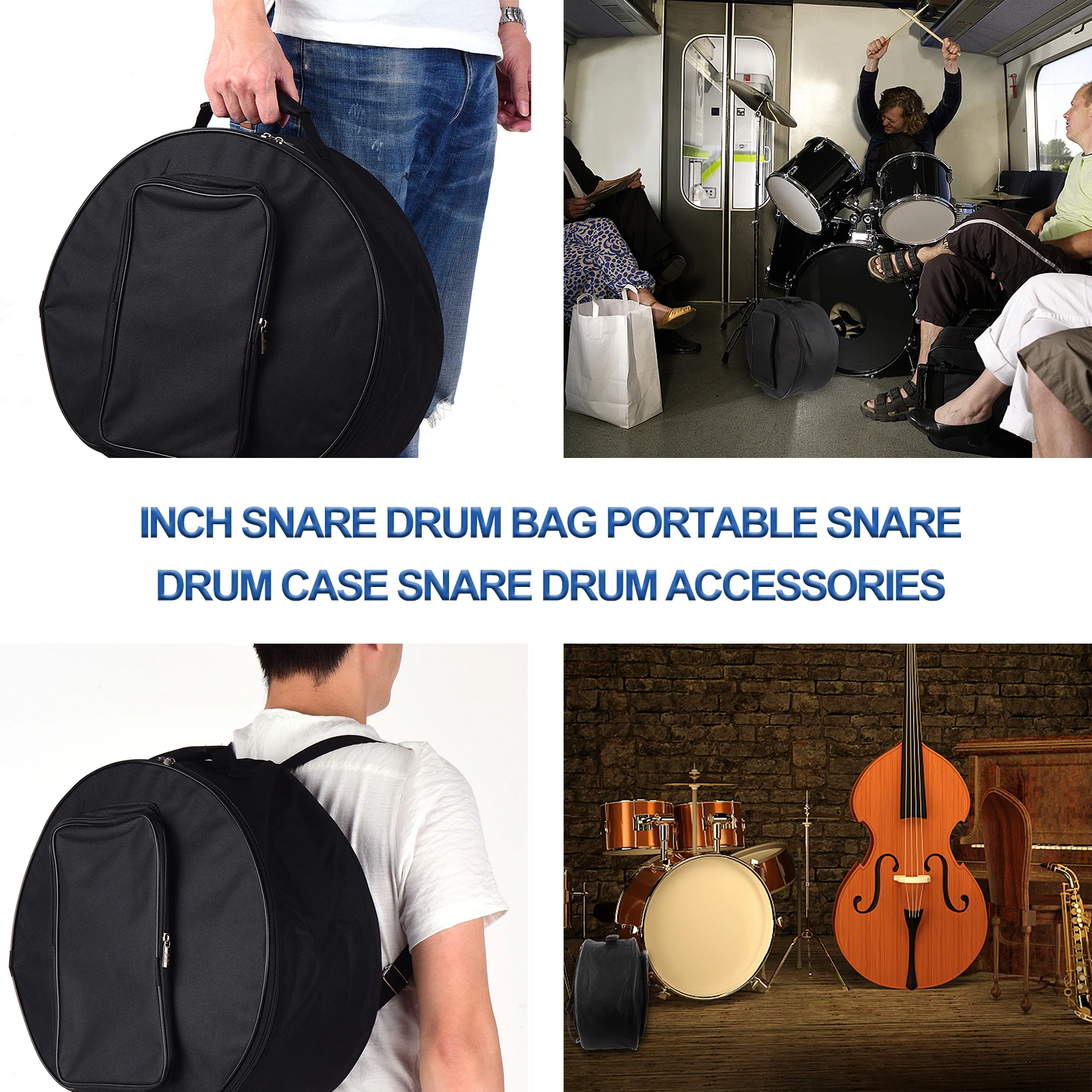 13-14 Cotton Trolley Bag Snare Drum Padded Gig Case Accessories Durable Oxford Cloth Portable Strap Outdoor Performance
13-14 Cotton Trolley Bag Snare Drum Padded Gig Case Accessories Durable Oxford Cloth Portable Strap Outdoor Performance