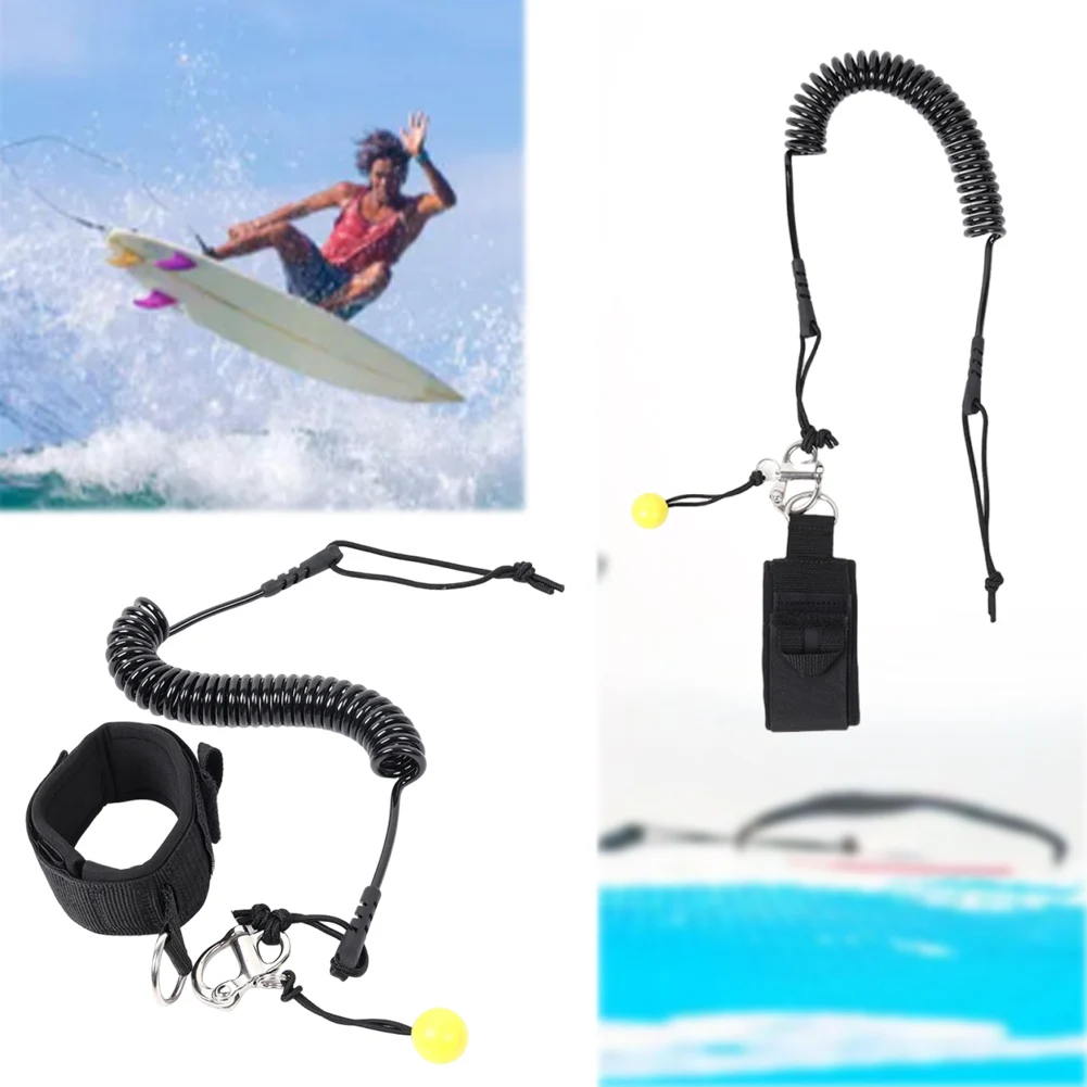 Surf Board Coiled Leash Quick Release Surfboard Spiral Ankle Strap Adjustable Stand Up Paddle Board Leash for Surfing
Surf Board Coiled Leash Quick Release Surfboard Spiral Ankle Strap Adjustable Stand Up Paddle Board Leash for Surfing