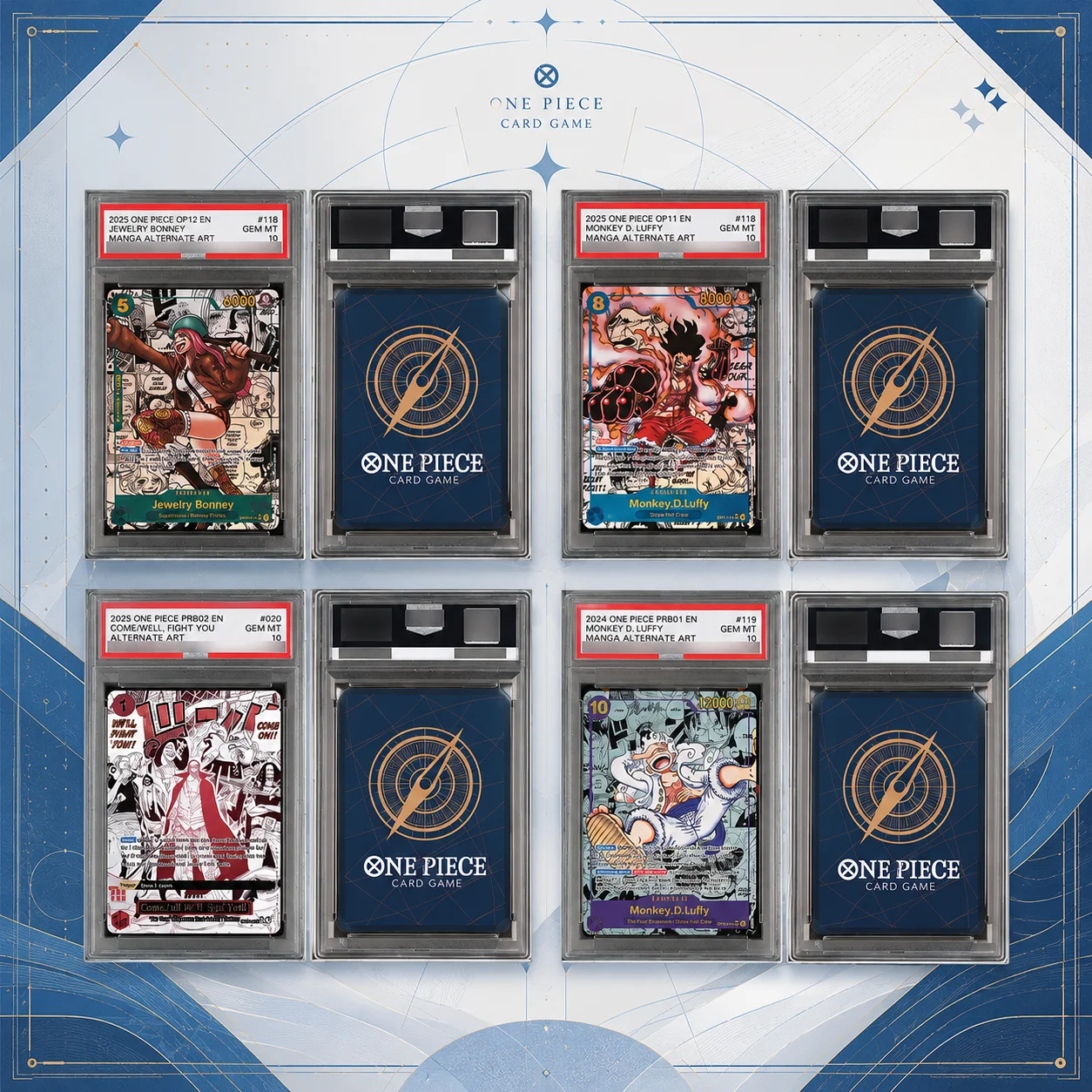 DIY Anime OPCG Self-made 10Points Rare Rating Card English Version Game Card Monkey D. Luffy Shanks Collecting Card Gift
DIY Anime OPCG Self-made 10Points Rare Rating Card English Version Game Card Monkey D. Luffy Shanks Collecting Card Gift