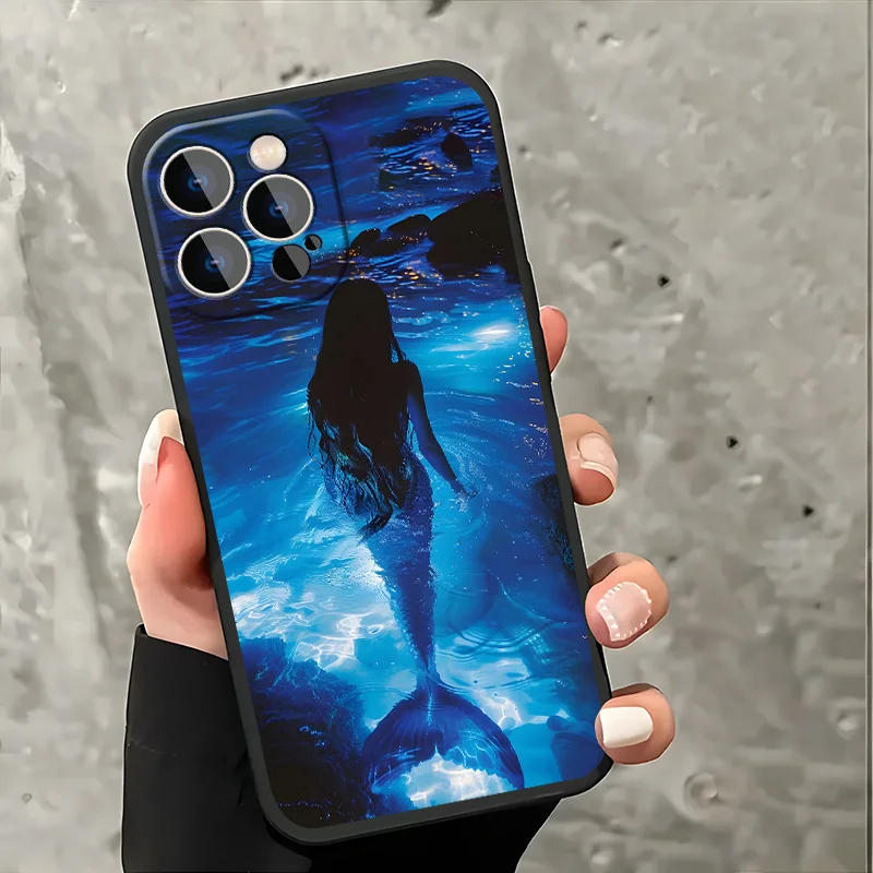 Blue fluorescent ocean mermaid pattern TPU soft phone case, suitable for iPhone 17, 16, 15, 14, 13, 12, 11, etc.
Blue fluorescent ocean mermaid pattern TPU soft phone case, suitable for iPhone 17, 16, 15, 14, 13, 12, 11, etc.