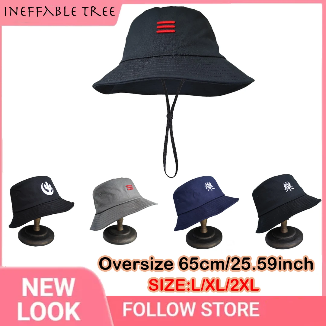 65CM Oversize Big Head Man Sun Hats for Women Outdoor Plain Fisherman Cap Cotton Panama Cap Plus Size Bob Bucket Hat Sombrero
65CM Oversize Big Head Man Sun Hats for Women Outdoor Plain Fisherman Cap Cotton Panama Cap Plus Size Bob Bucket Hat Sombrero