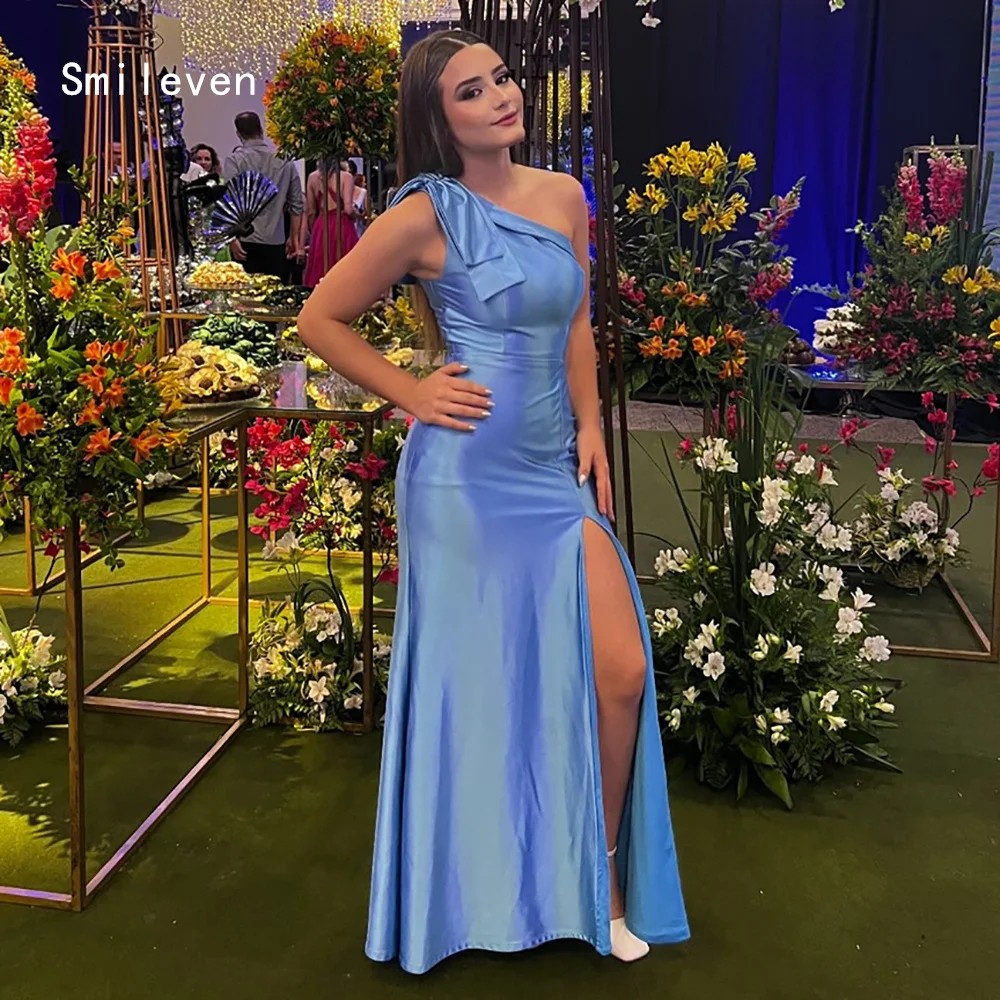 Smileven Luxury Mermaid Prom Dress One Shoulder Party Gowns Bow Asymmetrical Collar Occassion Dress Customized 2026
Smileven Luxury Mermaid Prom Dress One Shoulder Party Gowns Bow Asymmetrical Collar Occassion Dress Customized 2026