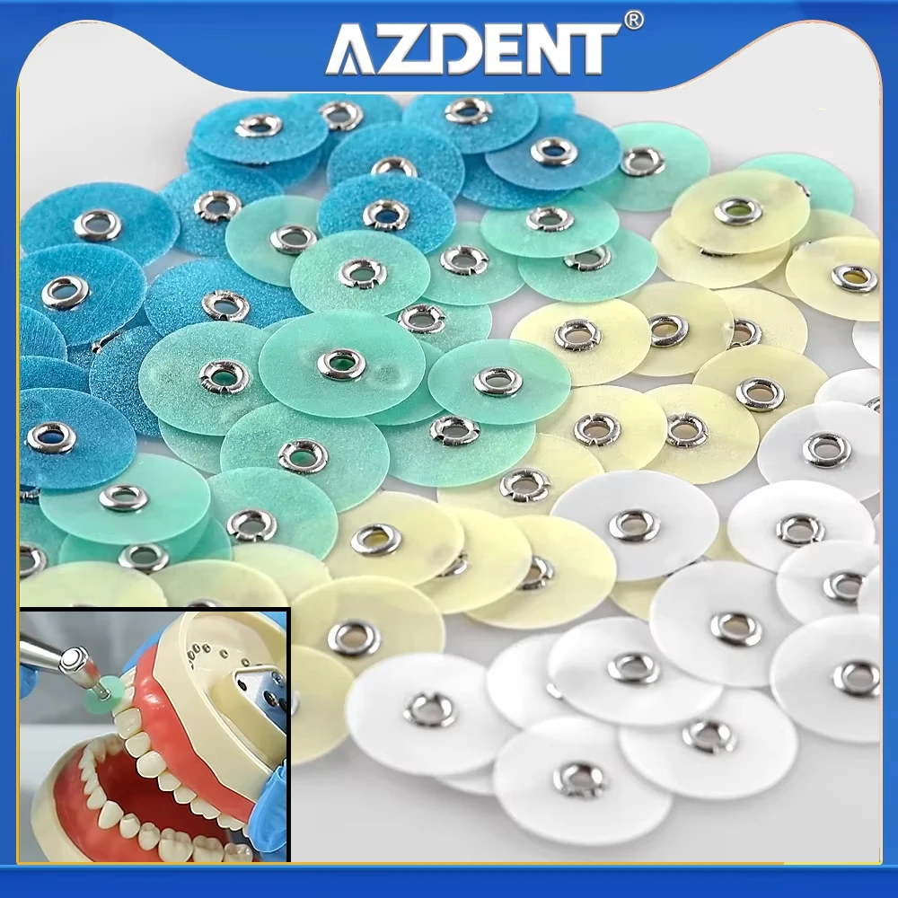 1box Dental Polishing Discs for Finishing and Polishing Composites/Ceramics and Glass Ionomer Dentistry Restorations Consumables
1box Dental Polishing Discs for Finishing and Polishing Composites/Ceramics and Glass Ionomer Dentistry Restorations Consumables
