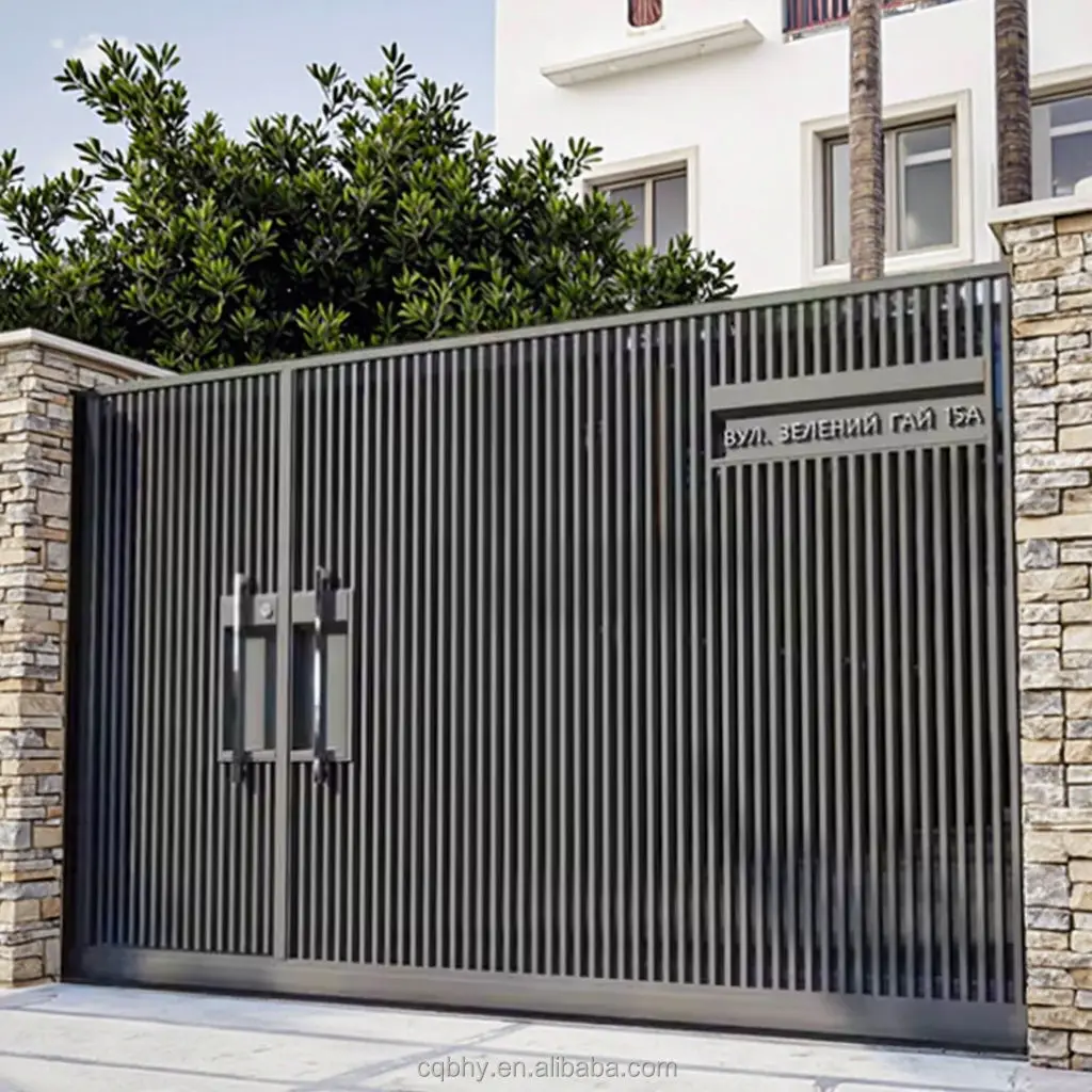 Modern Garden Aluminum Alloy Gate and Customized Size/Color Powder Coated Finish for Home Garden Privacy Customizable
Modern Garden Aluminum Alloy Gate and Customized Size/Color Powder Coated Finish for Home Garden Privacy Customizable