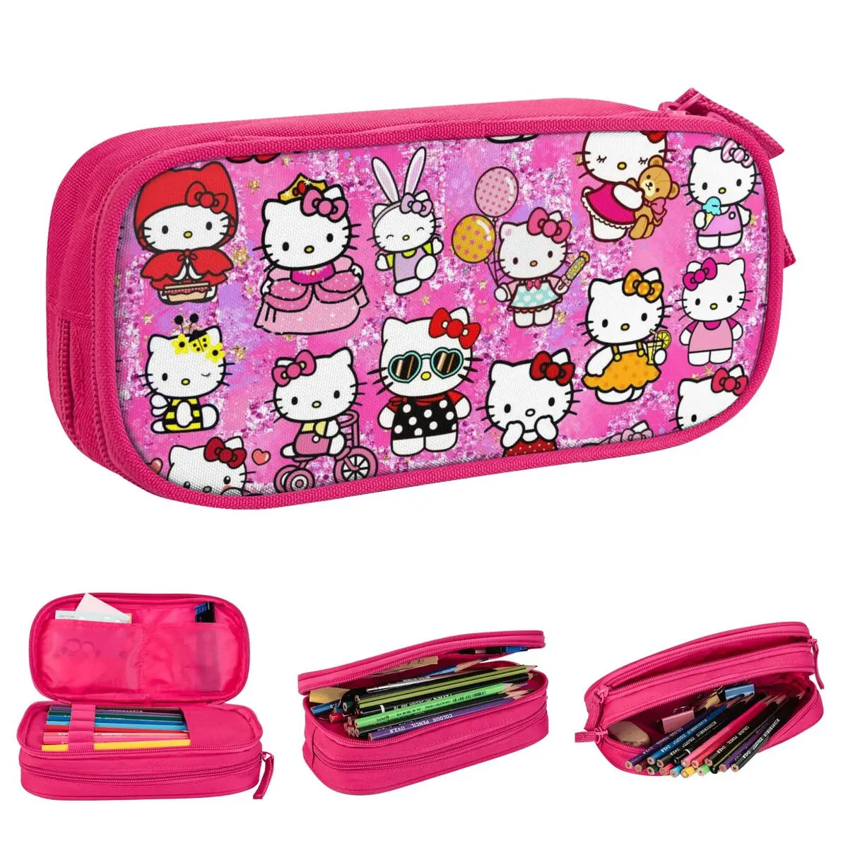 Lovely Hello Kitty Pencil Case Pencil Pouch Pen Box for Student Big Capacity Bags School Supplies Gifts Accessories
Lovely Hello Kitty Pencil Case Pencil Pouch Pen Box for Student Big Capacity Bags School Supplies Gifts Accessories