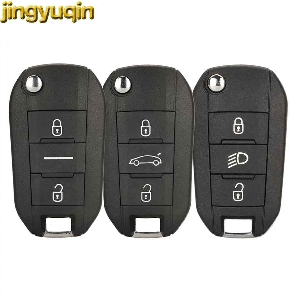 Jingyuqin 30pcs 3BTNS Remote Car Key Fob Shell For Peugeot 208 2008 301 308 3008 408 508 Citroen C3 C5 Aircross Original Factory
Jingyuqin 30pcs 3BTNS Remote Car Key Fob Shell For Peugeot 208 2008 301 308 3008 408 508 Citroen C3 C5 Aircross Original Factory