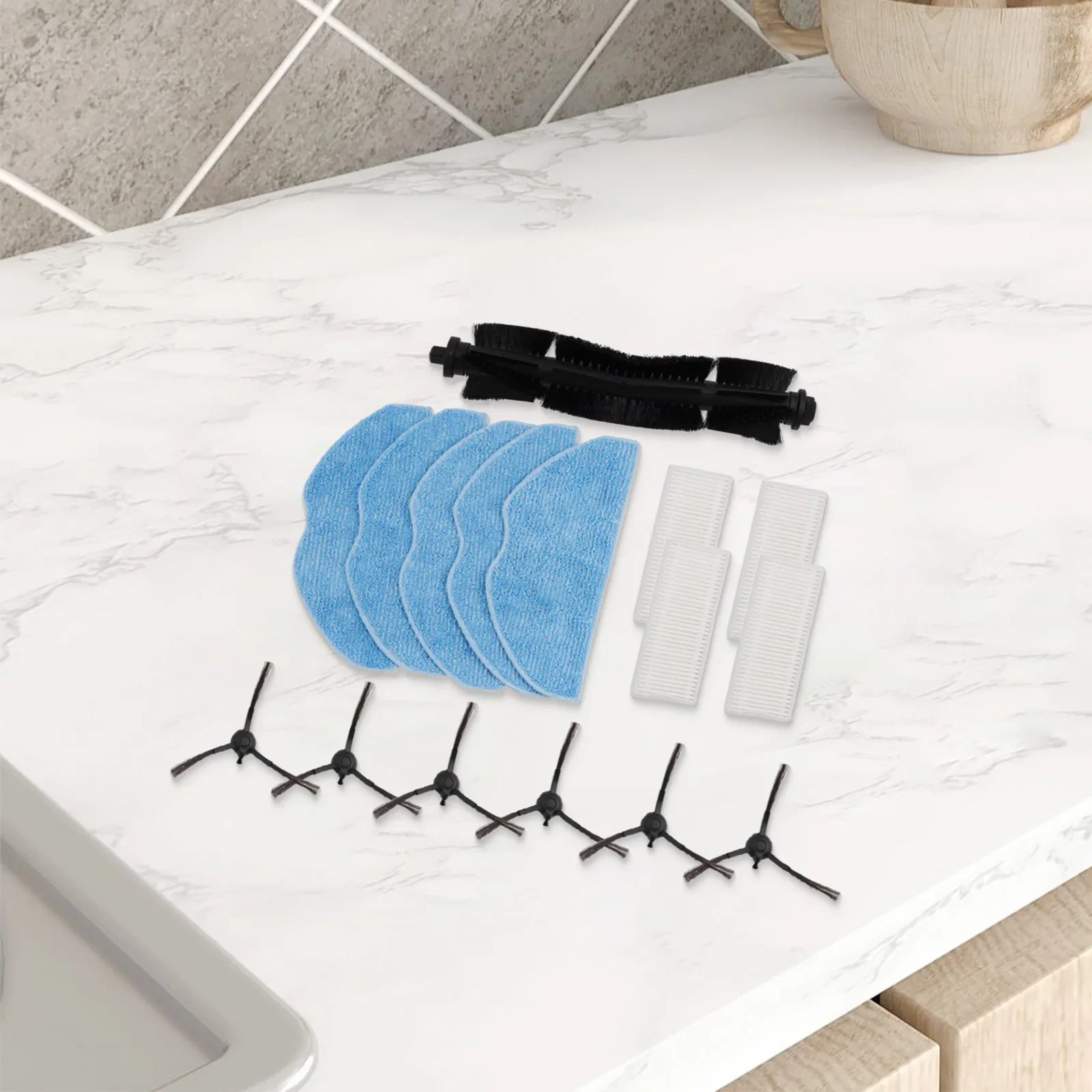 Home Cleaning Mop Cloth Kit Vacuum Cleaner Kit Efficient Mop Cloths Direct Replacement Dust Capture Filters Easy Installation
Home Cleaning Mop Cloth Kit Vacuum Cleaner Kit Efficient Mop Cloths Direct Replacement Dust Capture Filters Easy Installation