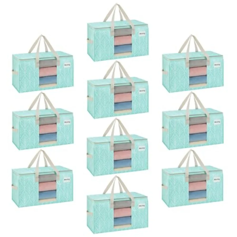 Heavy Duty Moving Bags Clothes and Comforter Storage Bags with Window College Dorm Essentials Packing Supplies Foldable Boxes A
Heavy Duty Moving Bags Clothes and Comforter Storage Bags with Window College Dorm Essentials Packing Supplies Foldable Boxes A