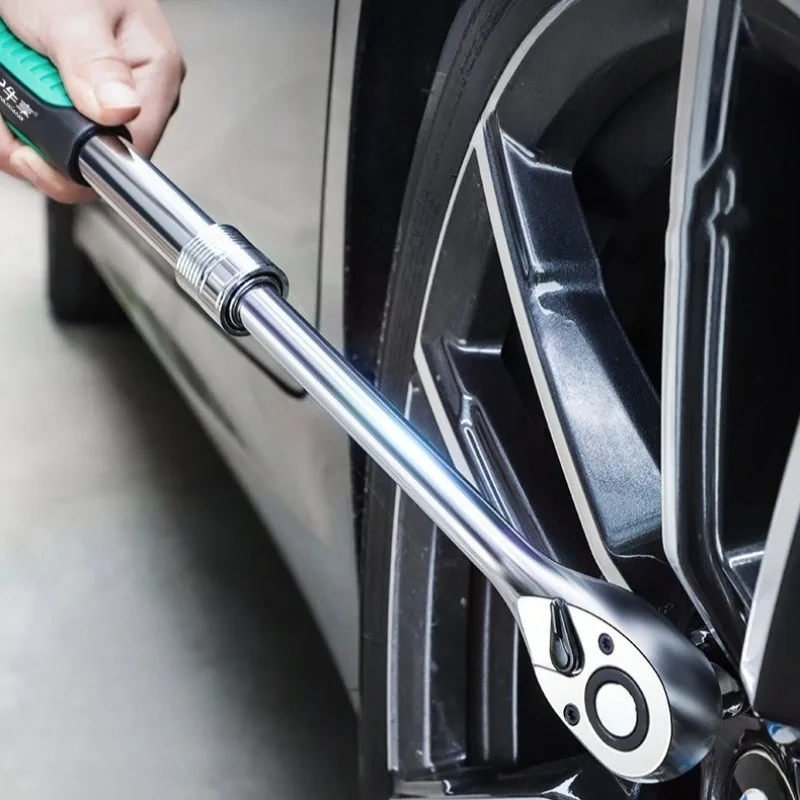 Industrial Telescopic Ratchet Wrench 72 Tooth Adjustable Auto Repair Telescopic Ratchet Spanner Car Tire Removal Hardware Tool
Industrial Telescopic Ratchet Wrench 72 Tooth Adjustable Auto Repair Telescopic Ratchet Spanner Car Tire Removal Hardware Tool