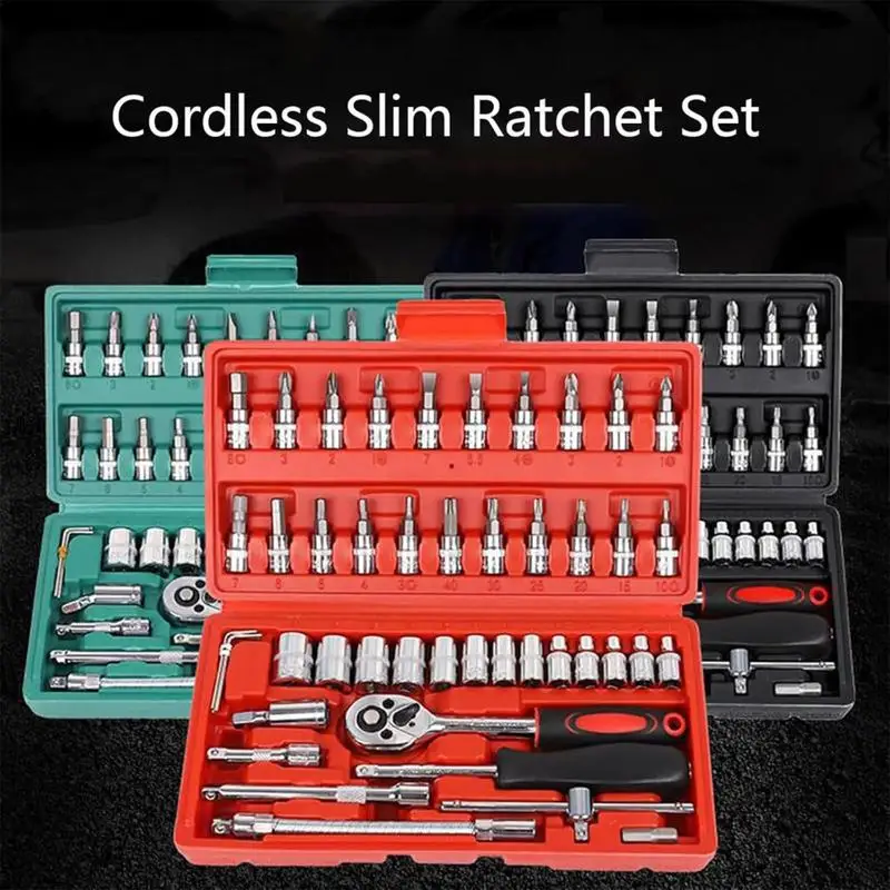 Mechanic Tool Set Auto Repair Tool Box Household Hand Repair Tool Set Portable Mechanics Hand Tool Set for Home, Dorm, Apartment
Mechanic Tool Set Auto Repair Tool Box Household Hand Repair Tool Set Portable Mechanics Hand Tool Set for Home, Dorm, Apartment