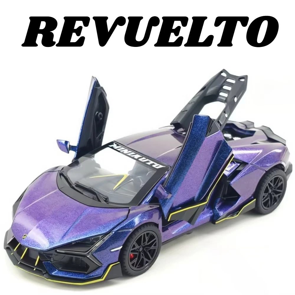 1:32 Revuelto Mansory SVJ63, модель автомобиля, игрушечный сплав, литые под давлением двери, открытые спортивные автомобили, миниатюрные звуковые модели света, Рождественский подарок
1:32 Revuelto Mansory SVJ63, модель автомобиля, игрушечный сплав, литые под давлением двери, открытые спортивные автомобили, миниатюрные звуковые модели света, Рождественский подарок