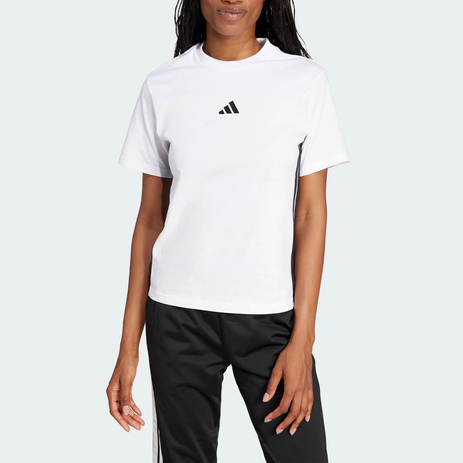 Adidas genuine summer women's simple round neck casual lightweight short sleeved T-shirt JD0844
Adidas genuine summer women's simple round neck casual lightweight short sleeved T-shirt JD0844