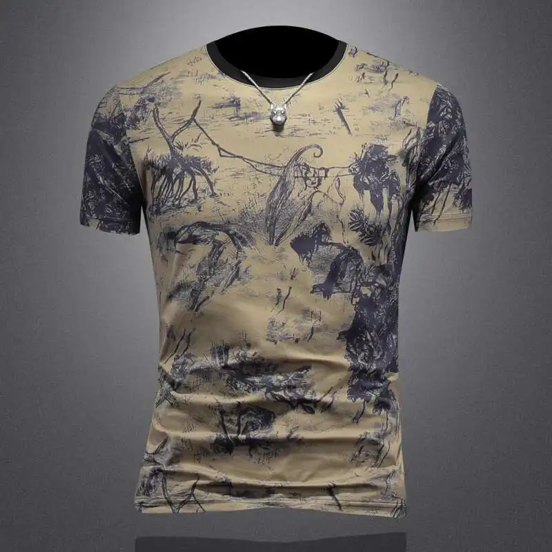 Корейские мужские забавные футболки с абстрактным узором, футболка Homme Streetwear Camisetas Hombre, мягкая уличная одежда, повседневная облегающая клубная вечеринка
Корейские мужские забавные футболки с абстрактным узором, футболка Homme Streetwear Camisetas Hombre, мягкая уличная одежда, повседневная облегающая клубная вечеринка