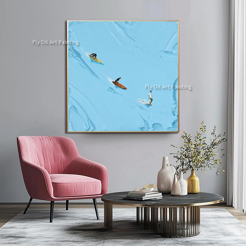 Large Home Wall Art Decor Items Light Blue Ocean Artwork People Swimming In The Sea Oil Painting Dark Blue Green Wall Art Items
Large Home Wall Art Decor Items Light Blue Ocean Artwork People Swimming In The Sea Oil Painting Dark Blue Green Wall Art Items