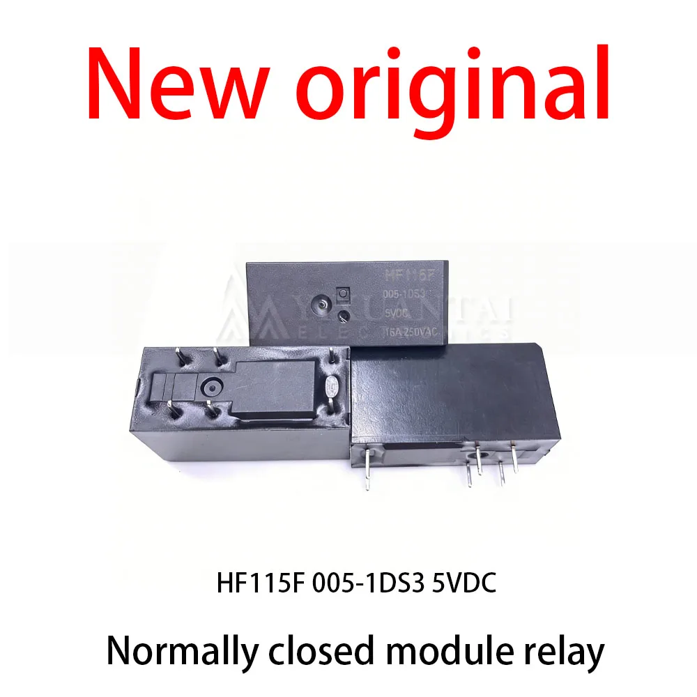 10Pcs/Lot New original HF115F 005-1DS3 5VDC Normally closed module relay
10Pcs/Lot New original HF115F 005-1DS3 5VDC Normally closed module relay