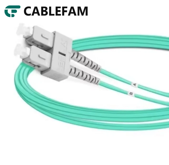 OM3 Multimode Duplex SC UPC to SC UPC PVC 2.0mm Fiber Cable
OM3 Multimode Duplex SC UPC to SC UPC PVC 2.0mm Fiber Cable