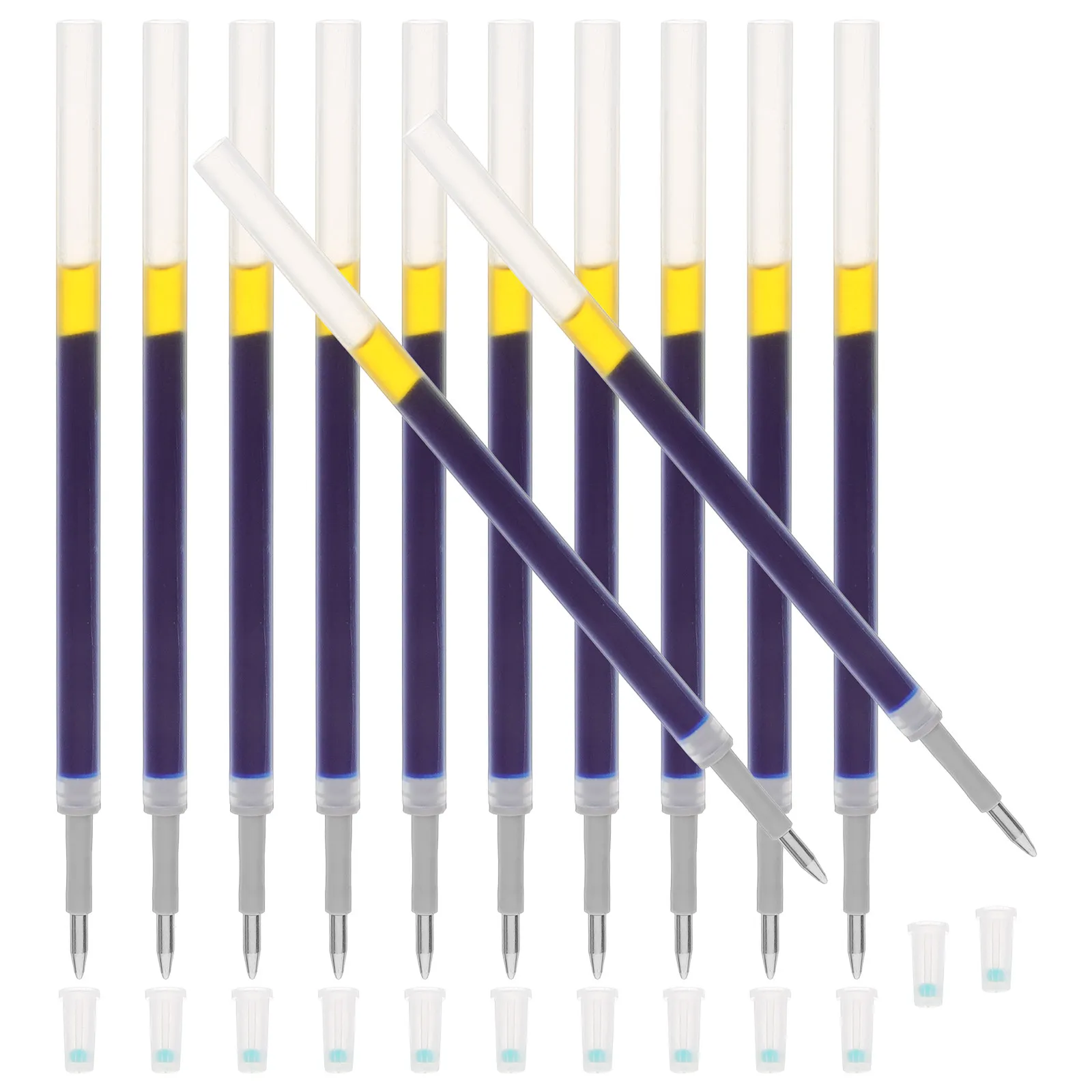 60Pcs Pen Refills Gel Pen Replacement Smooth Writing Fine Point Ink Refills for Office School Creative Stationery Supplies
60Pcs Pen Refills Gel Pen Replacement Smooth Writing Fine Point Ink Refills for Office School Creative Stationery Supplies