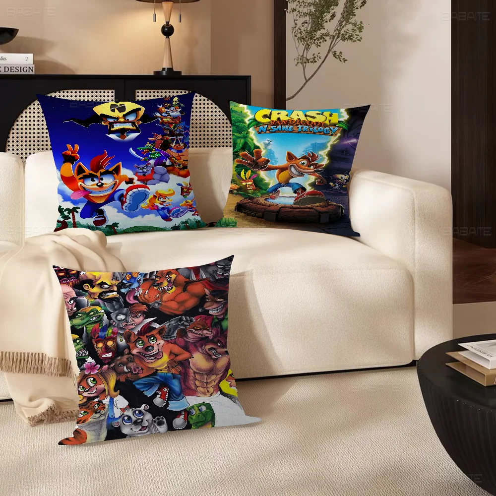 C_CrashS_B- Bandicoot Game Pillow Anime Pillow Sofa Bed Head Pillow Cover Cushion Cover 45x45 cm Fashion
C_CrashS_B- Bandicoot Game Pillow Anime Pillow Sofa Bed Head Pillow Cover Cushion Cover 45x45 cm Fashion