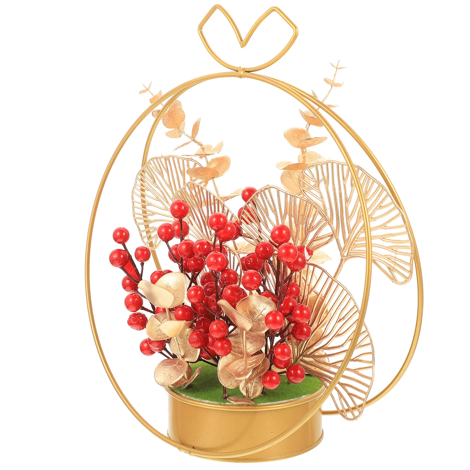 Facai Fruit Simulated Flower Decorations Iron Vase Red Berries Wedding Table Centerpiece Home Gifts Couples Engagement Present
Facai Fruit Simulated Flower Decorations Iron Vase Red Berries Wedding Table Centerpiece Home Gifts Couples Engagement Present