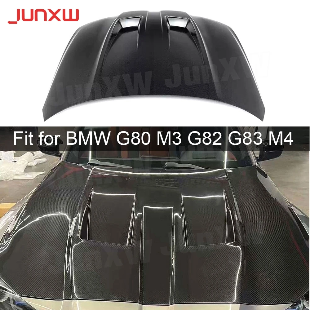 for BMW G80 M3 G82 G83 M4 21+ Real Dry Carbon Fiber Car Front Engine Hood Vent Cover Front Engine Bonnet Decoration Body Kits
for BMW G80 M3 G82 G83 M4 21+ Real Dry Carbon Fiber Car Front Engine Hood Vent Cover Front Engine Bonnet Decoration Body Kits