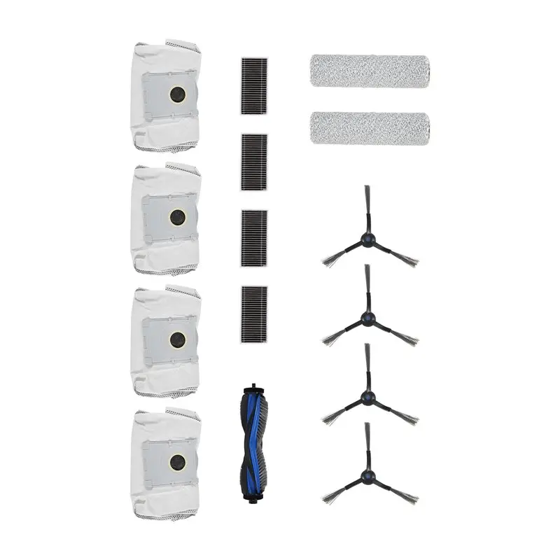 BAAO-Accessories Kit For Ecovacs Deebot X8 Omni/X8 Pro Omni Rubber Main Brush Hepa Filters Wiper Rollers Side Brushes Dust Bags
BAAO-Accessories Kit For Ecovacs Deebot X8 Omni/X8 Pro Omni Rubber Main Brush Hepa Filters Wiper Rollers Side Brushes Dust Bags