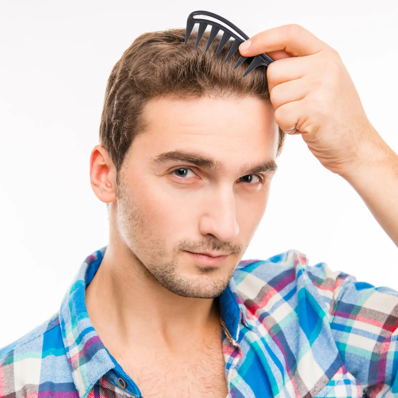 4 Pcs Hair Detangler Comb Combs for Styling Haircut Mens Wide Tooth Wide-tooth Design
4 Pcs Hair Detangler Comb Combs for Styling Haircut Mens Wide Tooth Wide-tooth Design