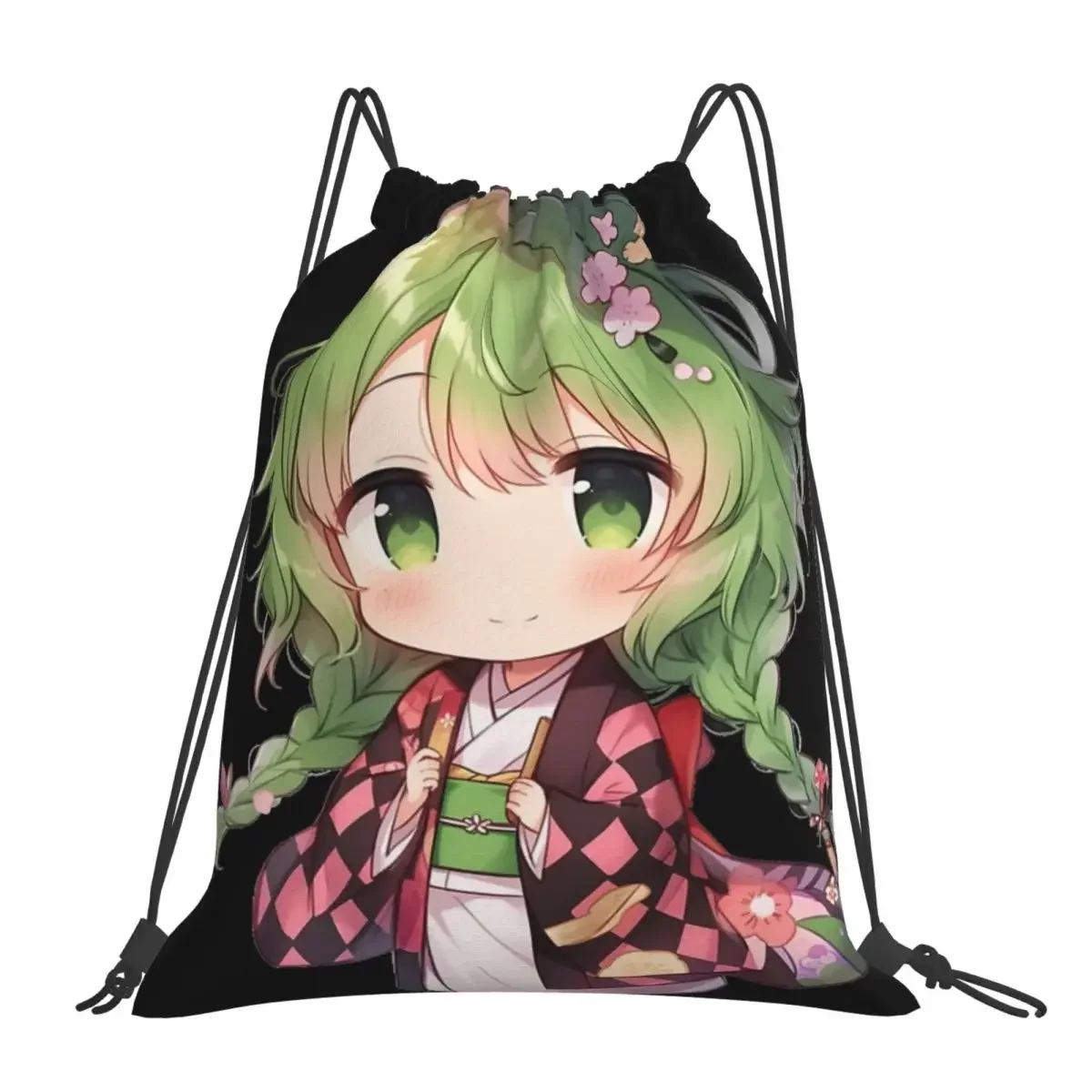 Зеленое Аниме Chibi в кимоно, рюкзак, сумки на шнурке, пакет с кулиской, карман для хранения, сумка для книг для путешествий
Зеленое Аниме Chibi в кимоно, рюкзак, сумки на шнурке, пакет с кулиской, карман для хранения, сумка для книг для путешествий