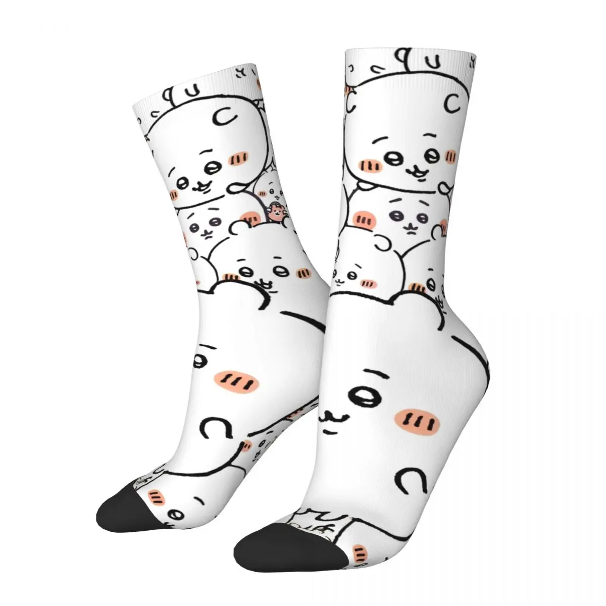 Colorful Chiikawa Catoon Basketball Socks Polyester Crew Socks for Women Men Non-slip
Colorful Chiikawa Catoon Basketball Socks Polyester Crew Socks for Women Men Non-slip