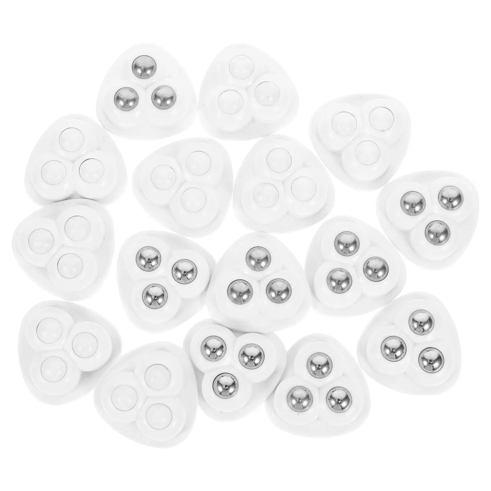16 Pcs Swivel Casters Self Sticky Wheels Appliance Coffee Table for Appliances Stainless Steel Mini
16 Pcs Swivel Casters Self Sticky Wheels Appliance Coffee Table for Appliances Stainless Steel Mini
