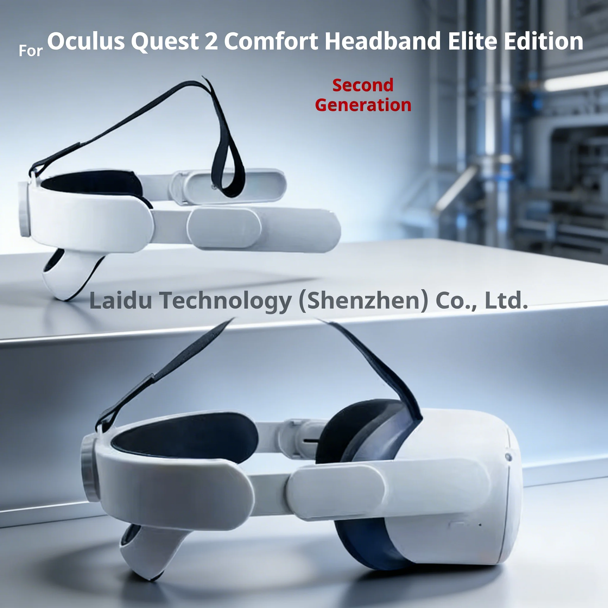 Ergonomic Head Strap For Oculus Quest 2,Elite Style Adjustable Design,Comfort Replacement Headband VR Gaming Accessory
Ergonomic Head Strap For Oculus Quest 2,Elite Style Adjustable Design,Comfort Replacement Headband VR Gaming Accessory