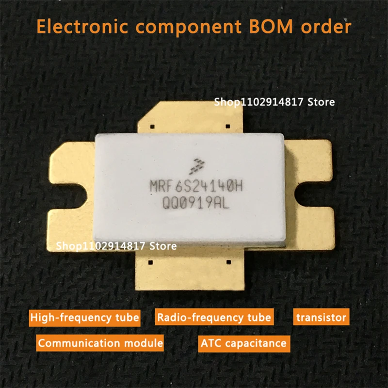 MRF6S24140H High frequency tube RF transistor microwave tube power device module In stock
MRF6S24140H High frequency tube RF transistor microwave tube power device module In stock