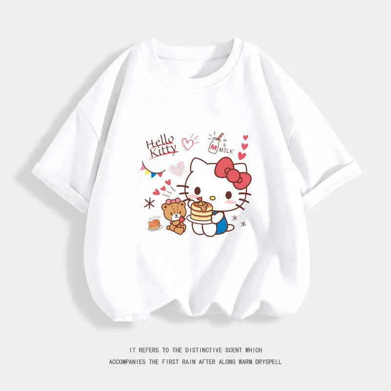2026 Hello Kitty Birthday Party Print Family Matching T-shirts Casual Cotton Parent-child Tees for Mom and Kids Daily Wear
2026 Hello Kitty Birthday Party Print Family Matching T-shirts Casual Cotton Parent-child Tees for Mom and Kids Daily Wear